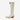 Circle A Western and Work Ariat Casanova blanco white leather western boot with intricate stitching and stacked heel