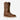 Circle A Western and Work Ariat youth distressed brown leather western cowboy boot with round toe and stitching.