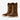 Circle A Western and Work Ariat youth distressed brown leather western boots with round toe and white sole