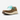 Circle A Western and Work Ariat Buckeye women's honey bear slip-on shoe with turquoise elastic laces and patterned vamp