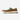 Circle A Western and Work Ariat Buckeye honey bear suede slip-on shoe with turquoise elastic laces and white accents