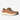 Circle A Western and Work Ariat Buckeye tan leather casual shoe with elephant print detail and white FLX foam sole.