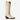 Circle A Western and Work Ariat buttercream leather western cowboy boot with intricate stitching and riding heel.