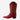 Circle A Western and Work Ariat youth Casanova western boot in chili red leather with white five-row embroidery