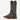 Circle A Western and Work Ariat County Roads wide square toe cowboy boot in black leather and grey suede