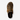 Circle A Western and Work Ariat leopard print hair-on leather mule with a gold buckle strap and black footbed.