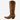 Circle A Western and Work Ariat Casanova western boot in distressed brown leather with a leopard print and X toe.