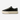 Circle A Western and Work Ariat Skylar black leather lace-up shoe with crocodile print and a thick platform sole.