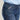 Circle A Western and Work Ariat women's slim leg jeans in medium wash denim with white stitching and embroidered pocket detail.