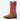 Circle A Western and Work Ariat youth western boot in brown leather with hot pink shaft and turquoise accents