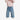 Circle A Western and Work baby girl wearing Wrangler blue denim trouser jeans with a light pink sweater