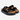 Circle A Western and Work Very G Jazmin 2 black corduroy platform sandals with cork footbed and silver buckles