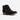 Circle A Western and Work Very G black leopard flocked ankle bootie with side zipper and glitter accents