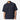 Circle A Western and Work black short sleeve men's polyester-spandex blend shirt with pearl snaps and Western yoke detailing.