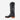 Circle A Western and Work R. Watson black full quill ostrich western boot with 14-inch goat leather shaft