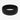 Circle A Western and Work Groove Life Essential 8mm black silicone ring with inner airflow channels