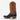 Circle A Western and Work Horse Power black and tan leather cowboy boot with intricate western embroidery