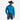 Circle A Western and Work blue long sleeve performance shirt with two chest pockets, worn by a man with a cowboy hat and jeans.