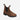 Circle A Western and Work Blundstone 1911 tobacco suede Chelsea boots with elastic side panels and black rubber sole.