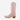 Circle A Western and Work Lane Lexington blush leather cowgirl boot with snip toe and white embroidery