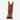 Circle A Western and Work brown leather cowboy boots with orange and white stitching detail and composite toe.