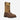 Circle A Western and Work brown leather work boots with embossed American flags on tan shafts. Composite toe.
