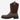 Circle A Western and Work brown neoprene and rubber western work boot with alloy safety toe and pull tabs.