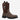 Circle A Western and Work brown 12" waterproof neoprene western work boot with alloy safety toe and pull tabs.