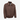 Circle A Western and Work brown wool-blend varsity jacket featuring western piped yokes and a front zipper closure.