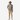 Model wearing a Circle A Western and Work Columbia camo print hoodie and matching bucket hat with tan trousers.