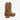 Circle A Western and Work caramel leather Marfa bootie with star inlays and stud accents, featuring a western heel.