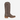 Circle A Western and Work R. Watson charcoal roughout leather western boot with narrow square toe and western stitching