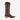 Circle A Western and Work R. Watson chocolate goat leather tall western performance boot with cutter toe and stitching