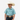 A young boy wearing a blue patterned Cinch short sleeve polo shirt and a cowboy hat from Circle A Western and Work