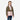 Circle A Western and Work Columbia Sequoia Grove full zip fleece jacket in stone green and light pink on a young girl