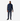 Circle A Western and Work Columbia Ascender II softshell vest in collegiate navy worn by a man over a grey jacket