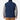Back view of a man wearing a Circle A Western and Work Columbia Ascender II softshell vest in collegiate navy.