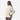 Woman wearing a Circle A Western and Work Columbia Cozy Summit quilted jacket in dark stone with a hood and pockets