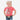Circle A Western and Work girl wearing a coral short sleeve t-shirt with a barn graphic and Farm Hand text