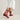 Circle A Western and Work Tecovas Jolene cowgirl boots in crimson and bone cowhide with horseshoe inlay stitching