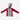 Circle A Western and Work Cruel Girl red hybrid jacket with a patterned hood and front panel for active girls