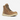 Circle A Western and Work Danner Logger Moc 917 boot in bone brown nubuck leather with a rugged Vibram outsole.