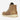 Circle A Western and Work Danner Logger Moc 917 boot in bone brown nubuck leather with a cream Vibram outsole.