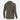 Back view of a dark tan Local Boy velvet-fleece performance hoodie with an adjustable hood.
