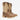 Circle A Western and Work Durango Lil' Rebel Pro kids western boots in coffee brown leather with a bone shaft.