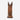 Circle A Western and Work Durango Lady Rebel brown leather Western boot with orange flame embroidery on the shaft