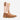 Circle A Western and Work Durango 10-inch western boots featuring a brown leather foot and cream shaft with embroidery