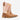 Circle A Western and Work Durango 10-inch western boots with tan leather foot and cream shaft featuring red stitching
