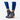 Circle A Western and Work grey rhinestone snip toe booties with Western heels worn with blue jeans
