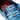 Circle A Western and Work Hey Dude Wally Americana slip-on shoe with blue patriotic print and white elastic laces